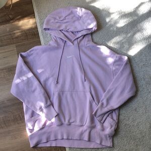 Nike Lavender Oversized Hoodie